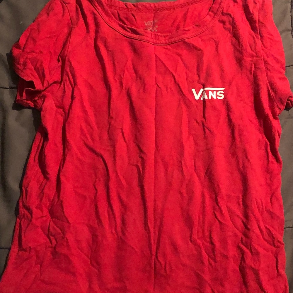 red vans t-shirt